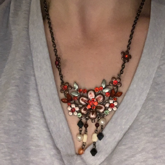 Saks Fifth Avenue Flower Necklace - Picture 4 of 4